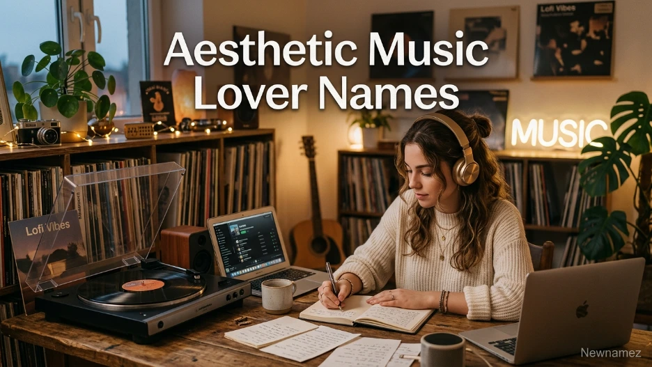 Aesthetic Music Lover Names