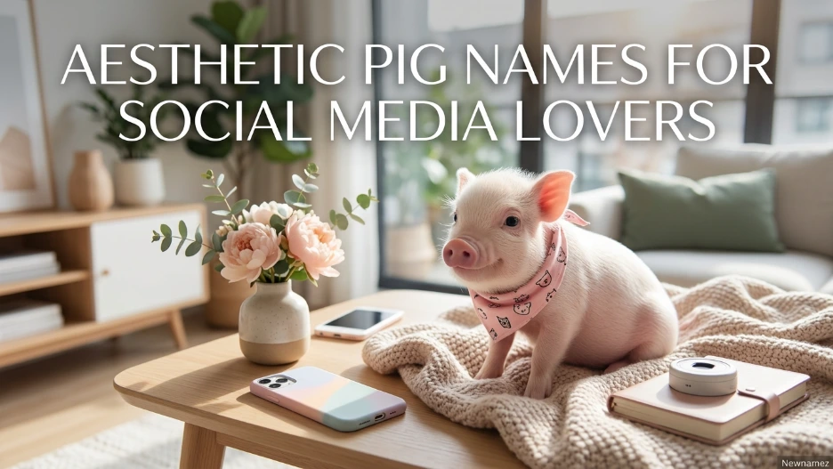 Aesthetic Pig Names for Social Media Lovers