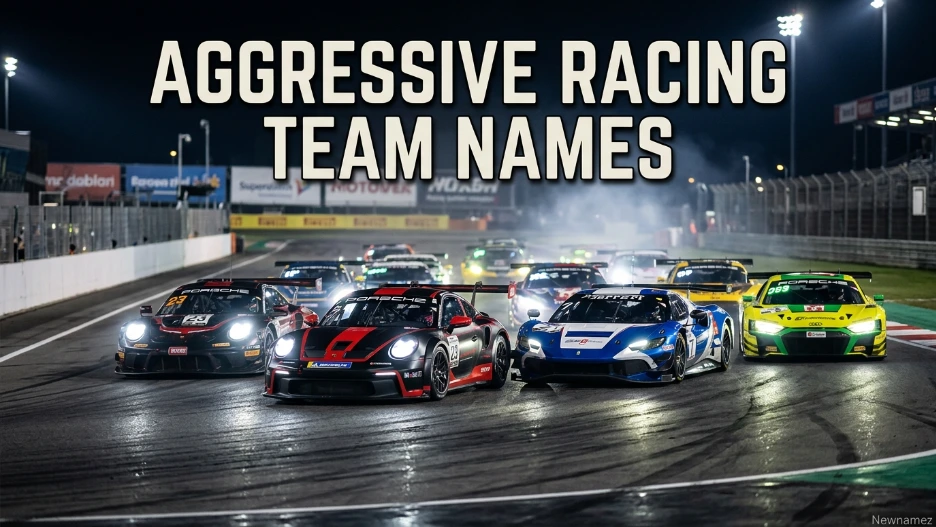 Aggressive Racing Team Names