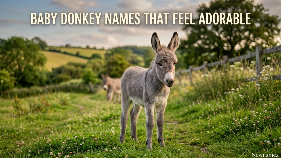 Baby Donkey Names That Feel Adorable