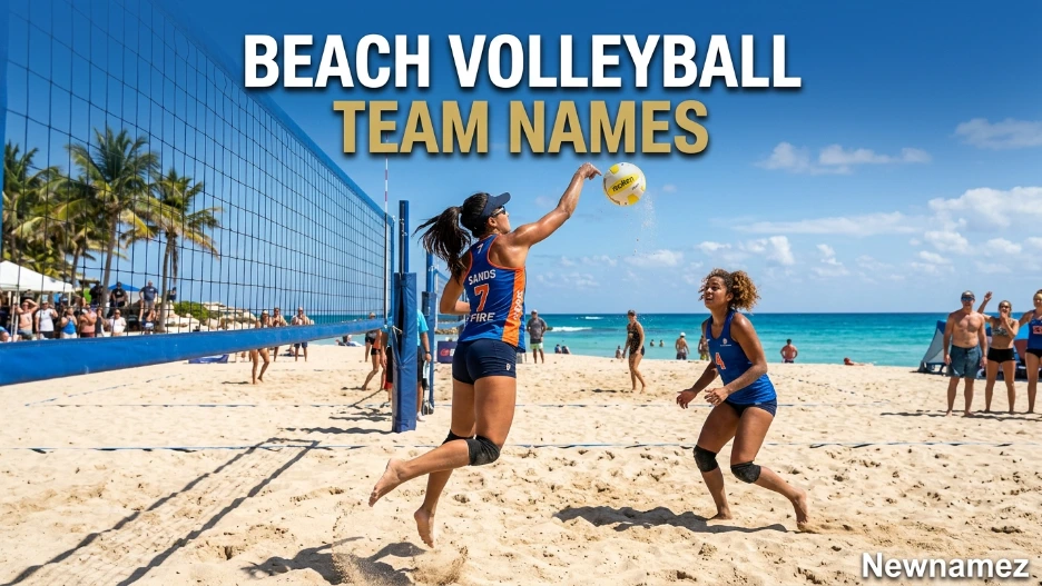 Beach Volleyball Team Names