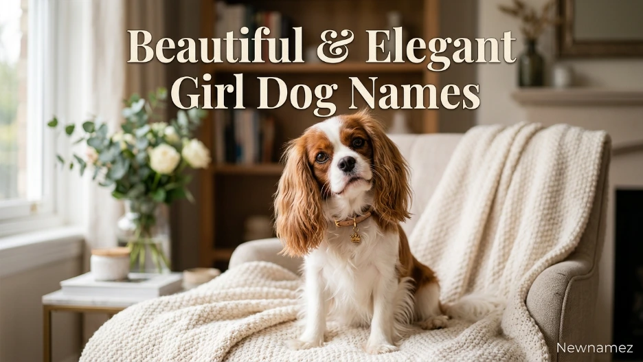 Beautiful & Elegant Girl Dog Names