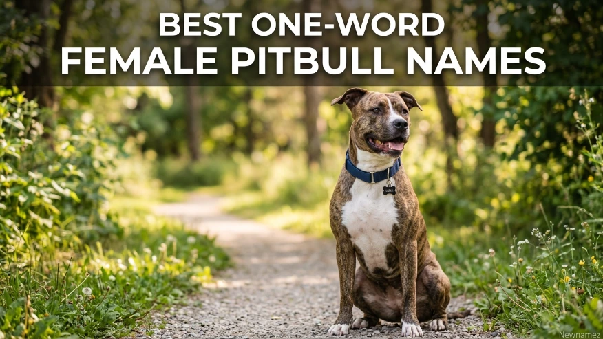 Best One-Word Female Pitbull Names