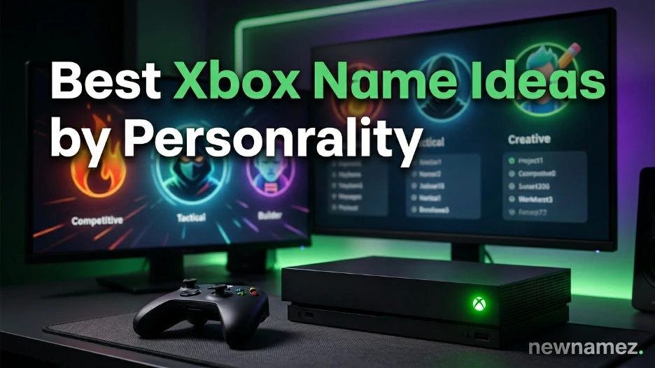 Best Xbox Name Ideas by Personality