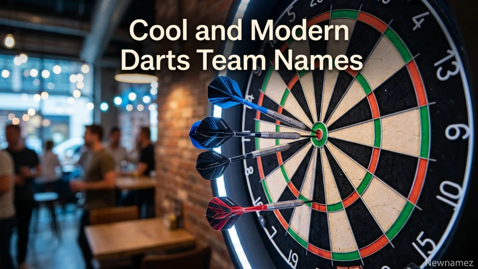 Cool and Modern Darts Team Names