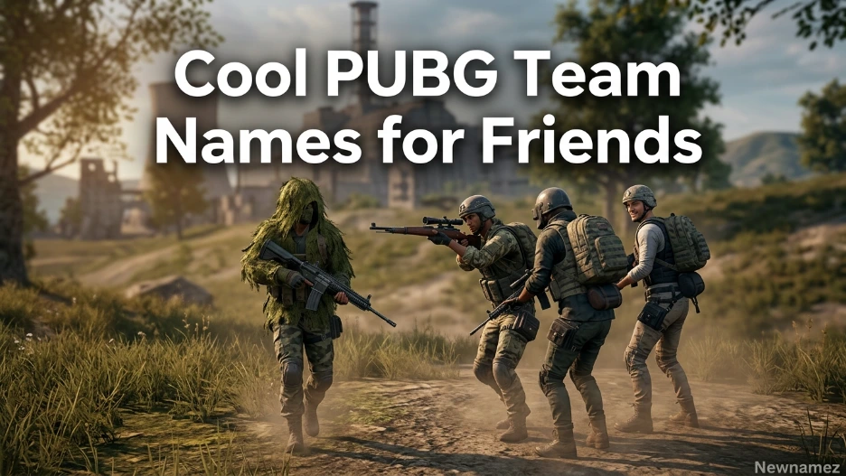 Cool PUBG Team Names for Friends