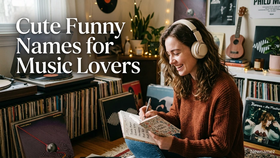 Cute Funny Names for Music Lovers