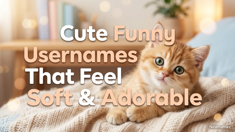 Cute Funny Usernames That Feel Soft & Adorable