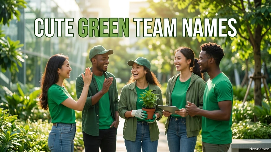 Cute Green Team Names
