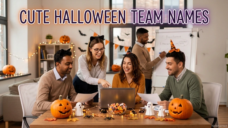 Cute Halloween Team Names