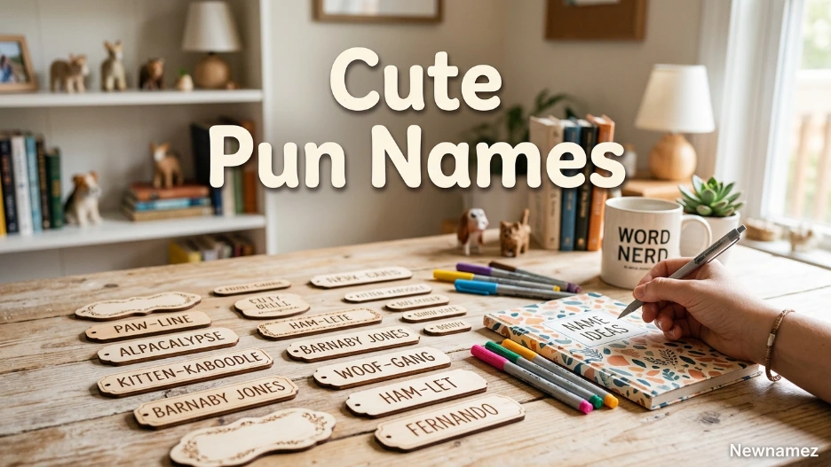 Cute Pun Names