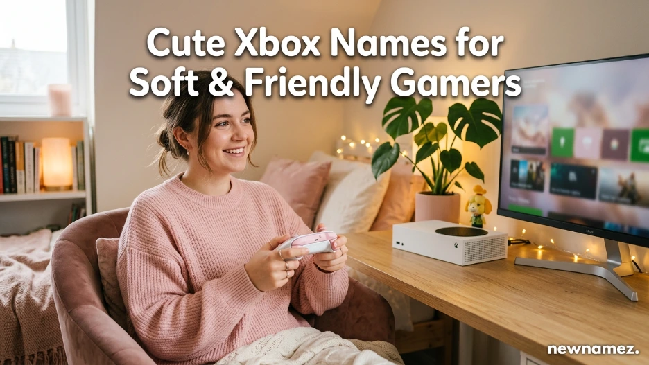 Cute Xbox Names for Soft & Friendly Gamers