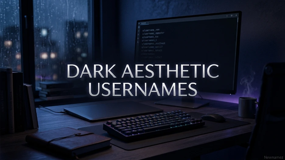 Dark Aesthetic Usernames