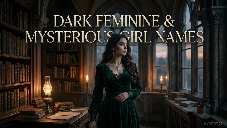 Dark Feminine & Mysterious Girl Names
