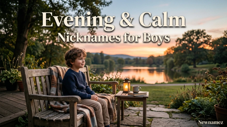 Evening & Calm Nicknames for Boys