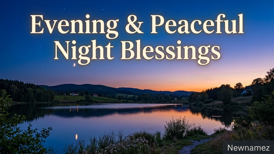 Evening & Peaceful Night Blessings