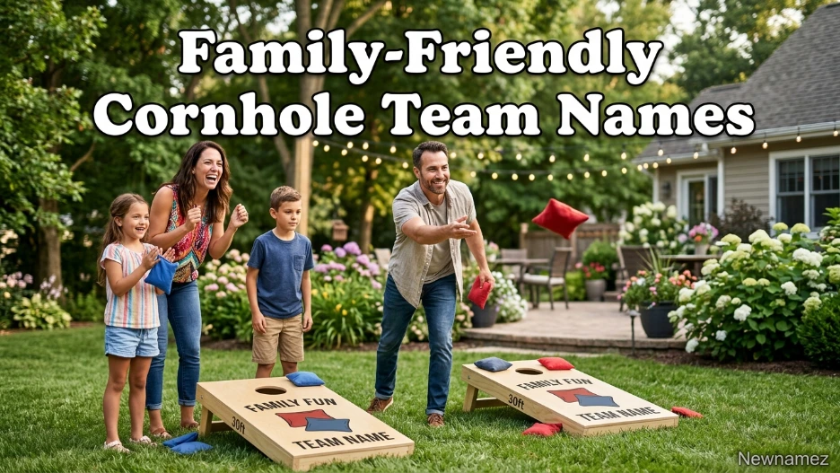 Family-Friendly Cornhole Team Names