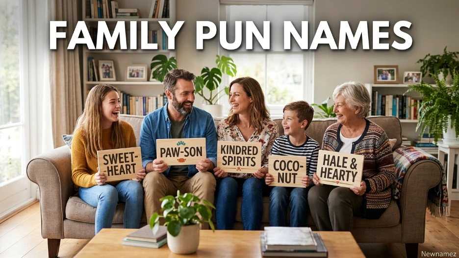 Family Pun Names