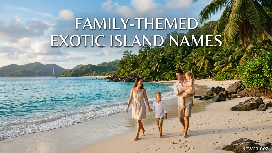 Family-Themed Exotic Island Names