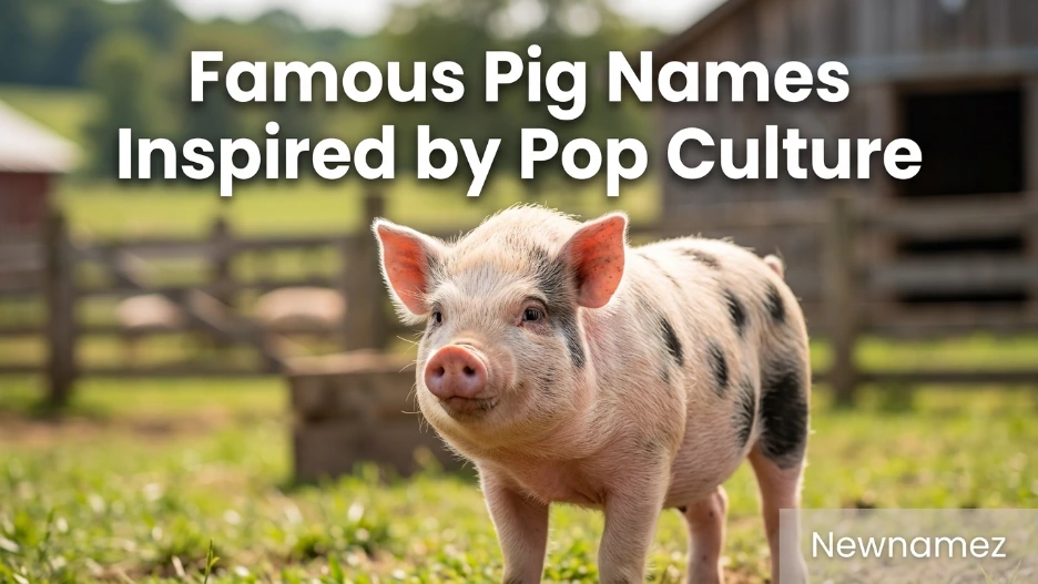 Famous Pig Names Inspired by Pop Culture