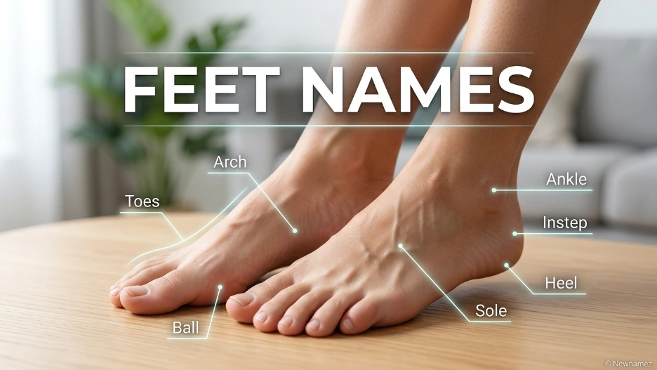 Feet Names