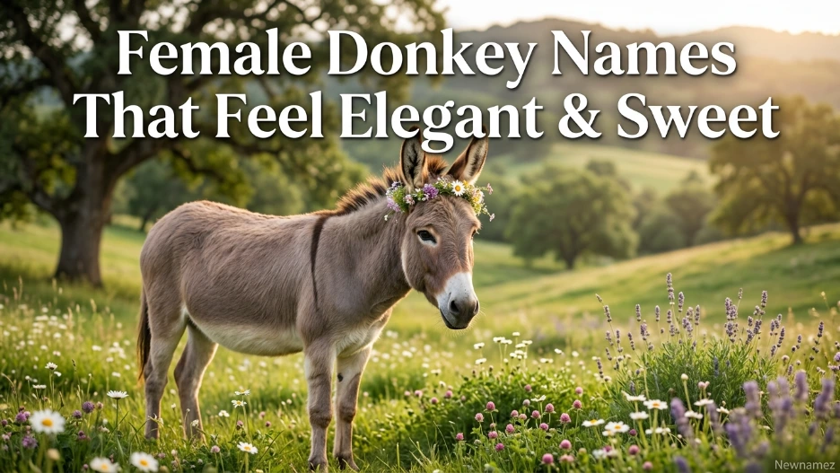 Female Donkey Names That Feel Elegant & Sweet