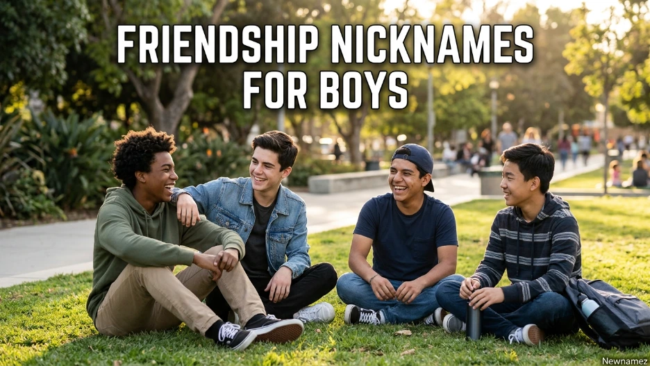 Friendship Nicknames for Boys
