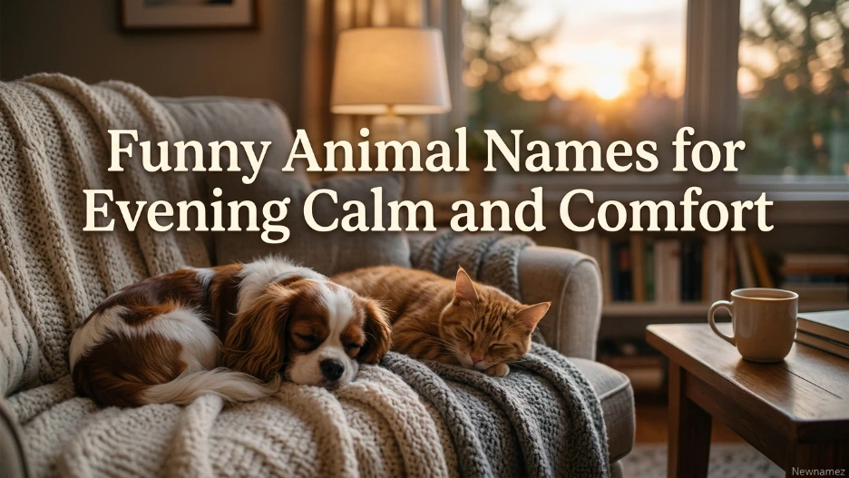 Funny Animal Names for Evening Calm and Comfort