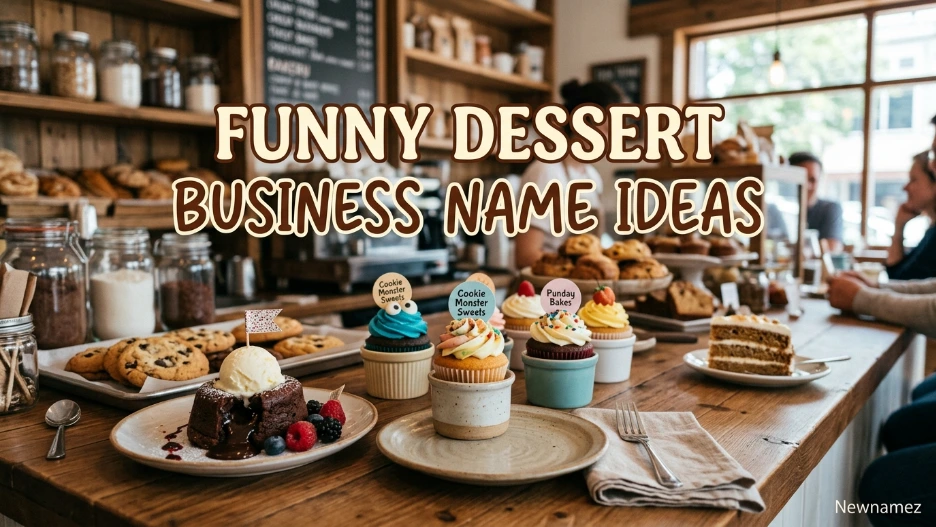 Funny Dessert Business Name Ideas