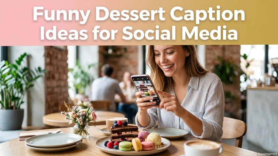Funny Dessert Caption Ideas for Social Media