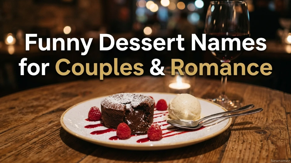 Funny Dessert Names for Couples & Romance