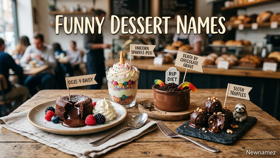 Funny Dessert Names
