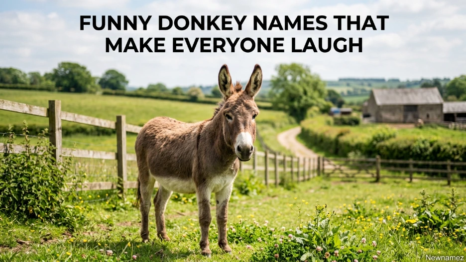 Funny Donkey Names That Make Everyone Laugh