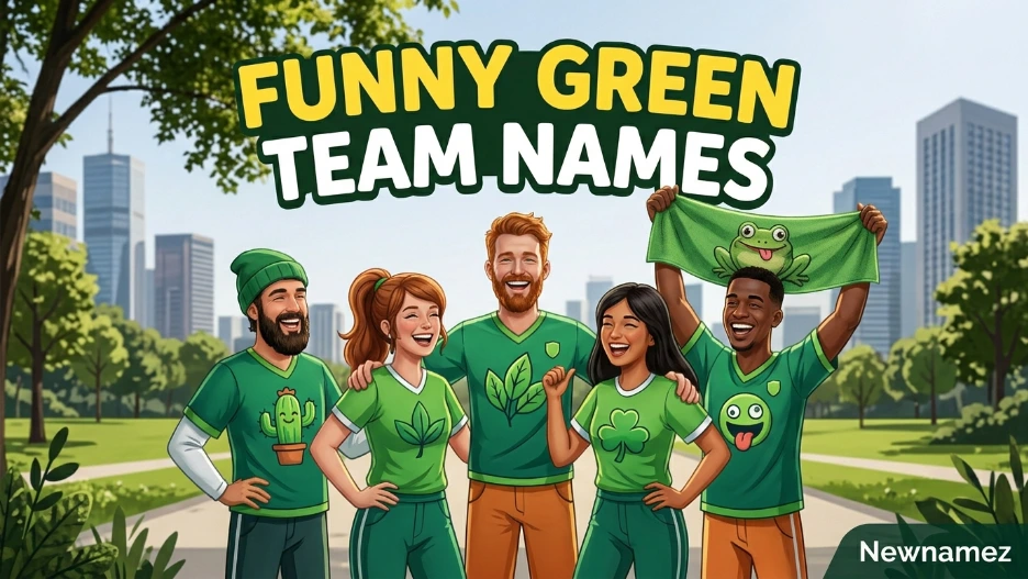 Funny Green Team Names
