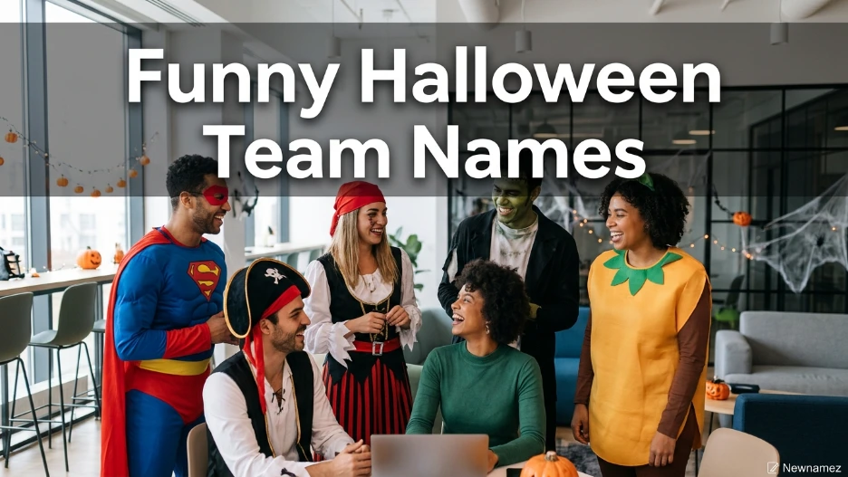 Funny Halloween Team Names