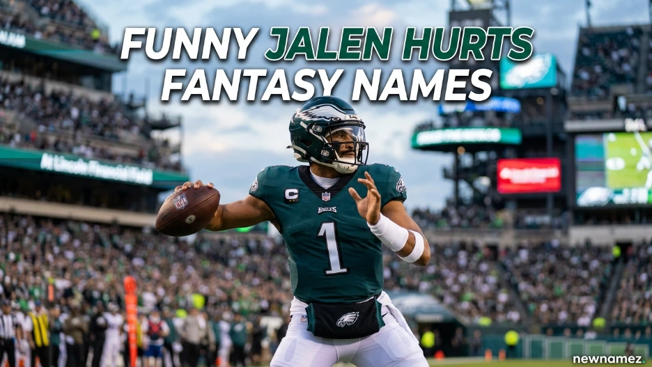 Funny Jalen Hurts Fantasy Names