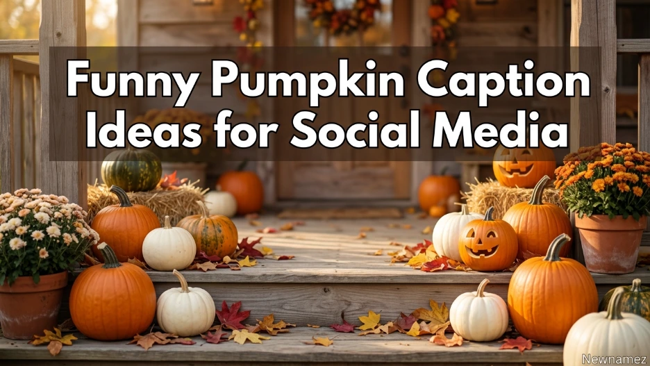 Funny Pumpkin Caption Ideas for Social Media