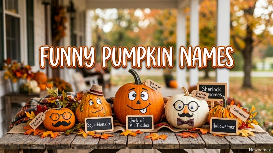 Funny Pumpkin Names
