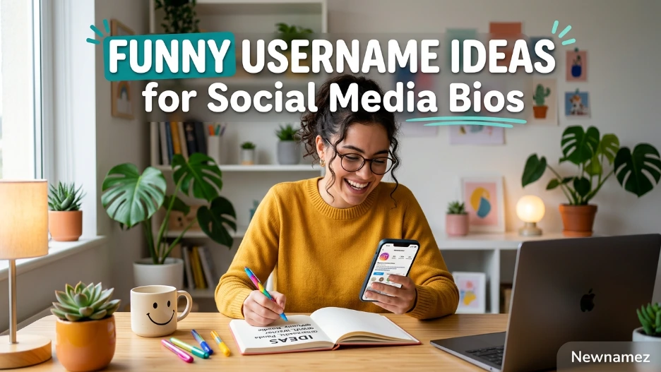 Funny Username Ideas for Social Media Bios