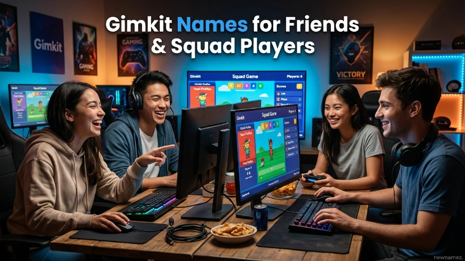 Gimkit Names for Friends & Squad Players