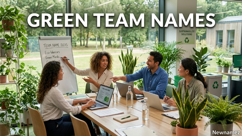 Green Team Names