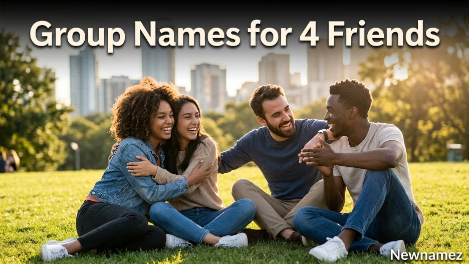 Group Names for 4 Friends