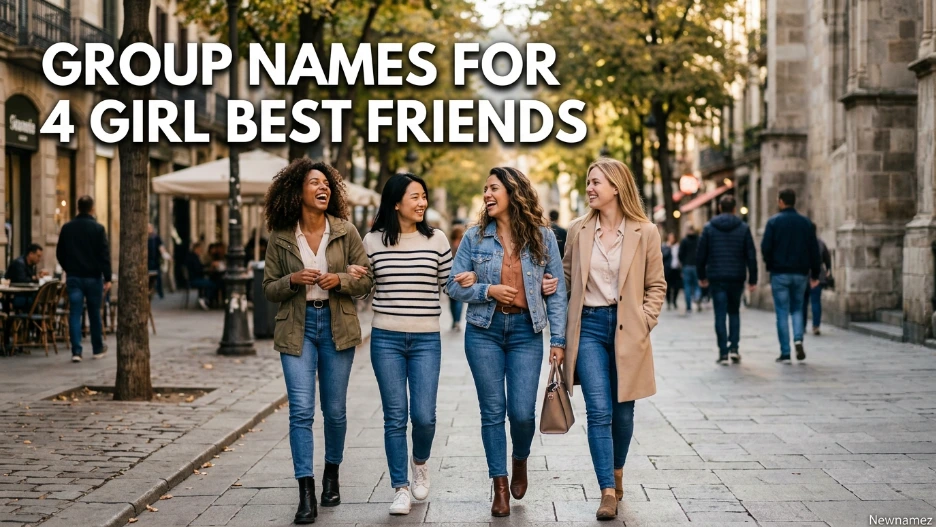 Group Names for 4 Girl Best Friends
