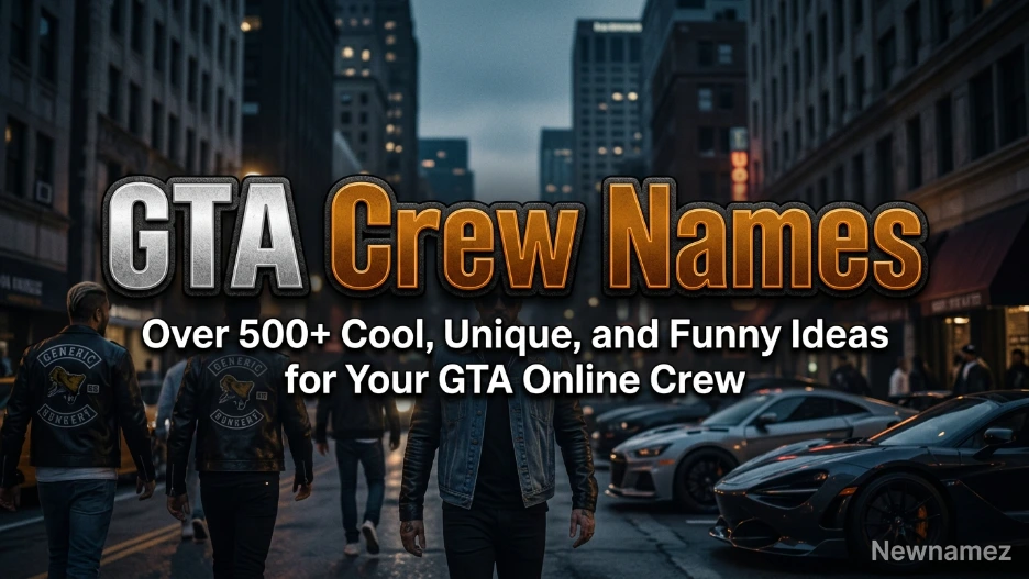 GTA Crew Names