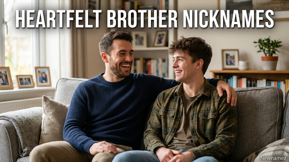 Heartfelt Brother Nicknames