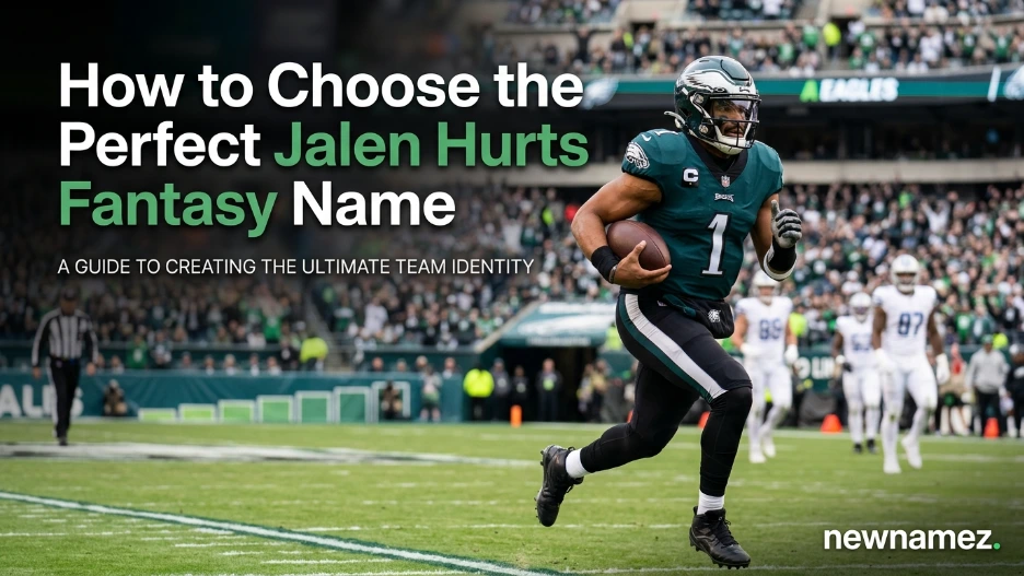 How to Choose the Perfect Jalen Hurts Fantasy Name