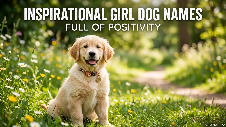 Inspirational Girl Dog Names Full of Positivity