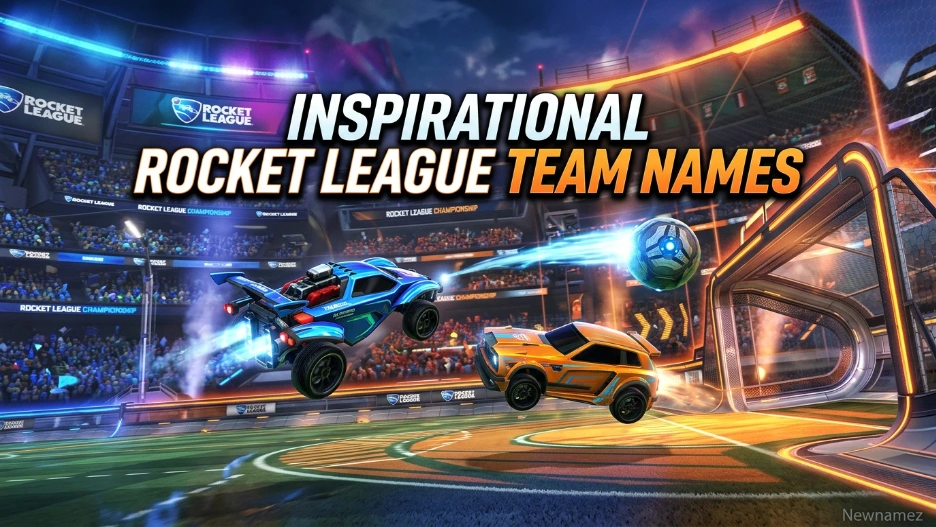 Inspirational Rocket League Team Names