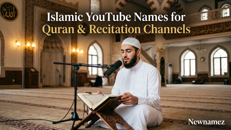 Islamic YouTube Names for Quran & Recitation Channels
