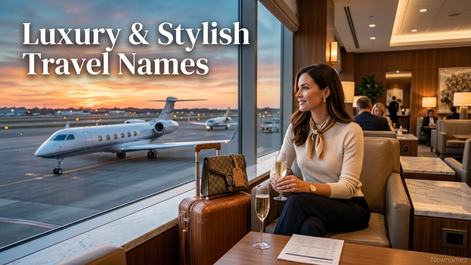Luxury & Stylish Travel Names